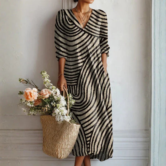 Aurélie | Robe longue bohème moderne