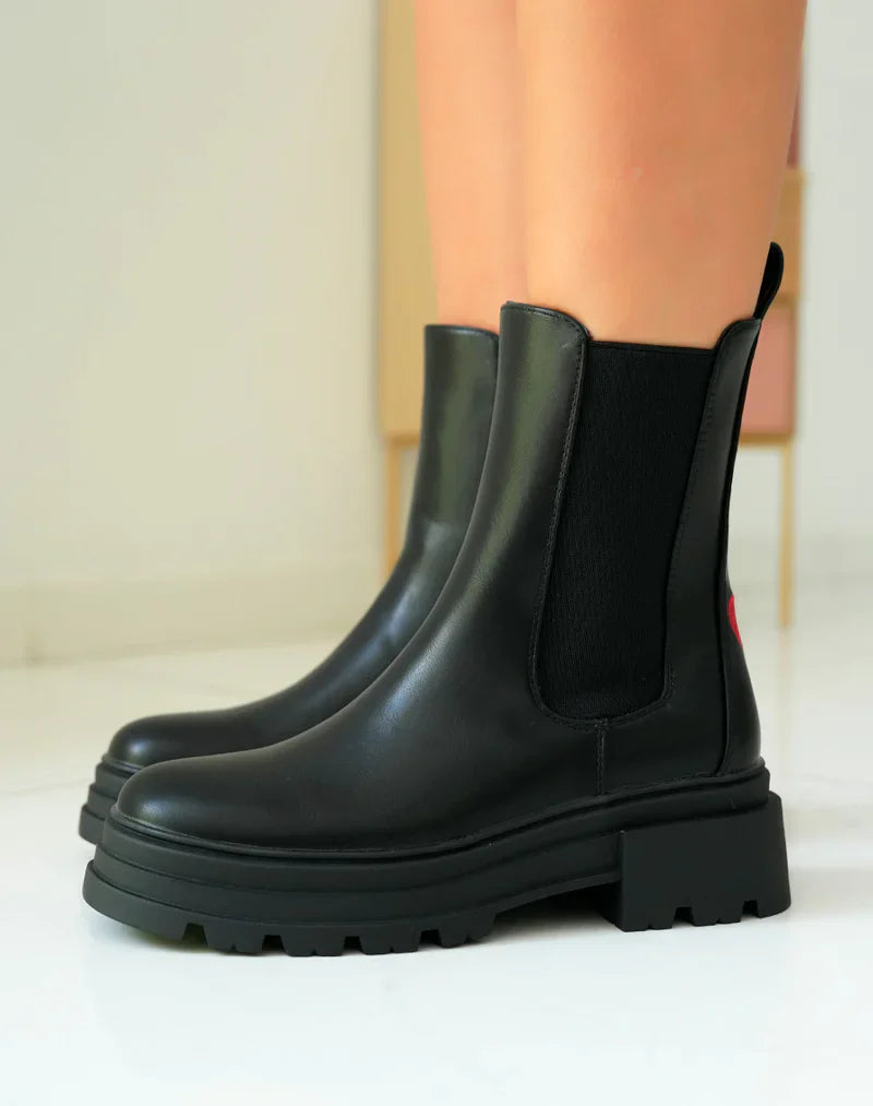 Chaussures Bottes Cœur
