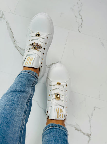 307 White/Gold Baskets