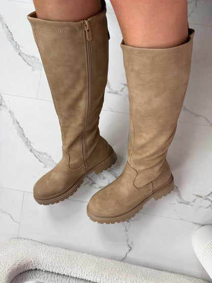 Anetta Kaki Bottes Montantes