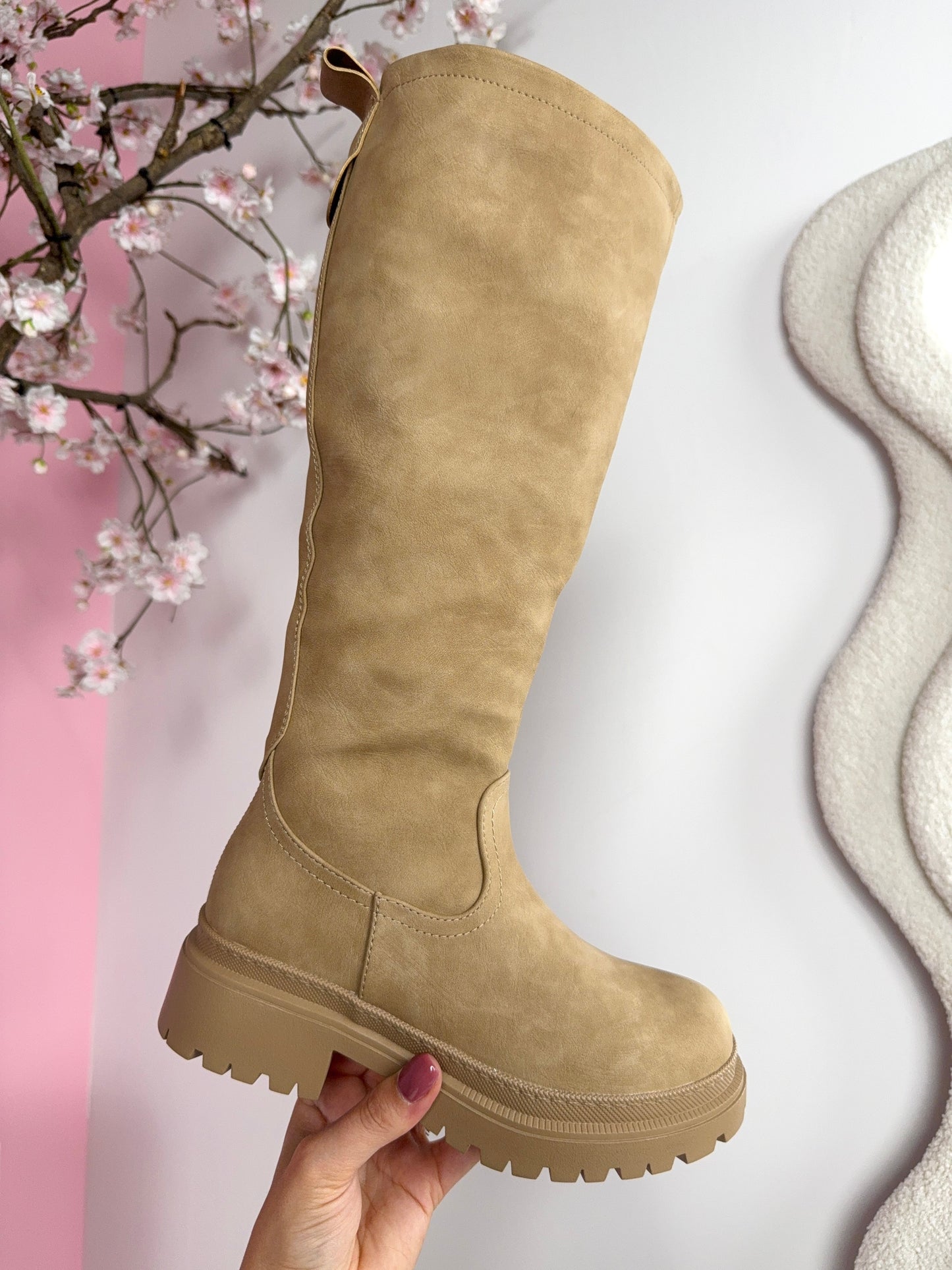Anetta Kaki Bottes Montantes