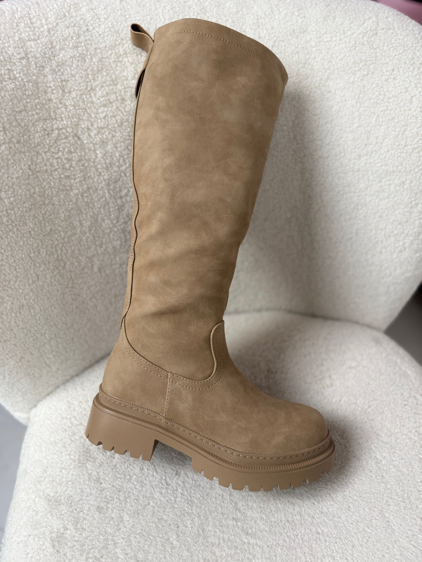 Anetta Kaki Bottes Montantes