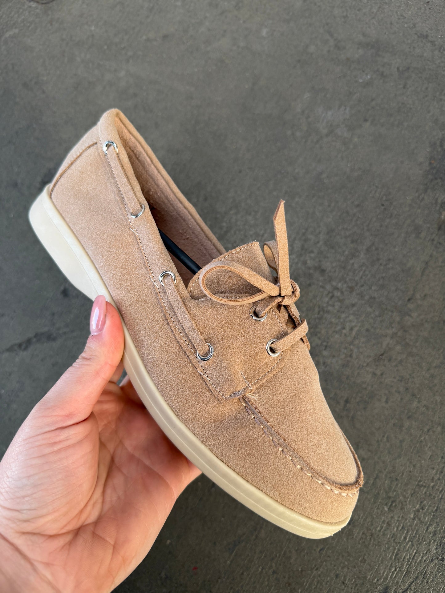 Colette Khaki Moccasins