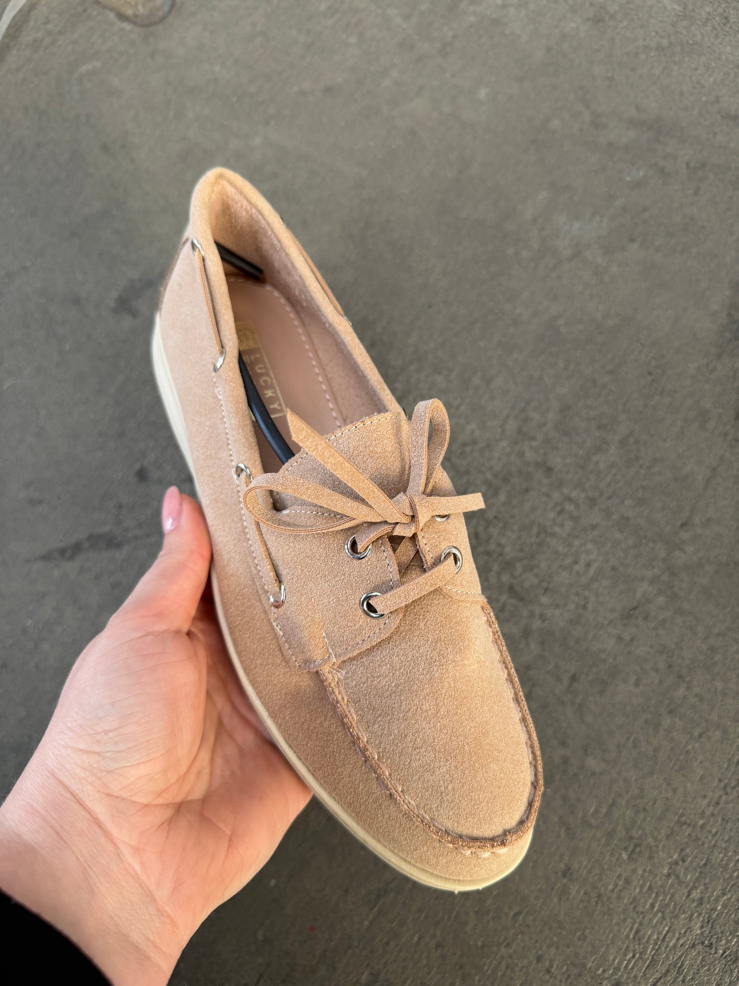 Colette Khaki Moccasins