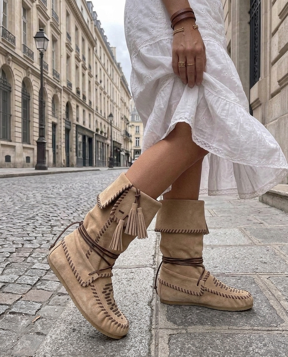 Khaki Ibiza Boots