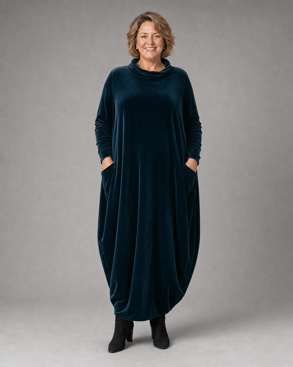 Elena | Velvet Maxi Dress