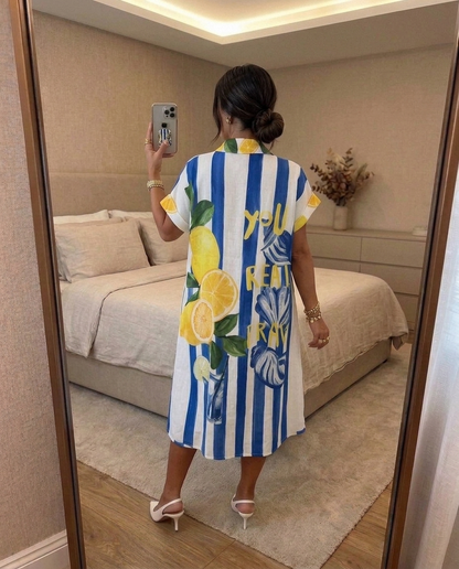 Limoncello Shirt Dress