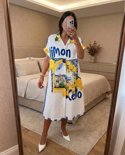 Limoncello Shirt Dress
