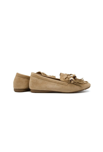 Taupe Mijas Moccasins