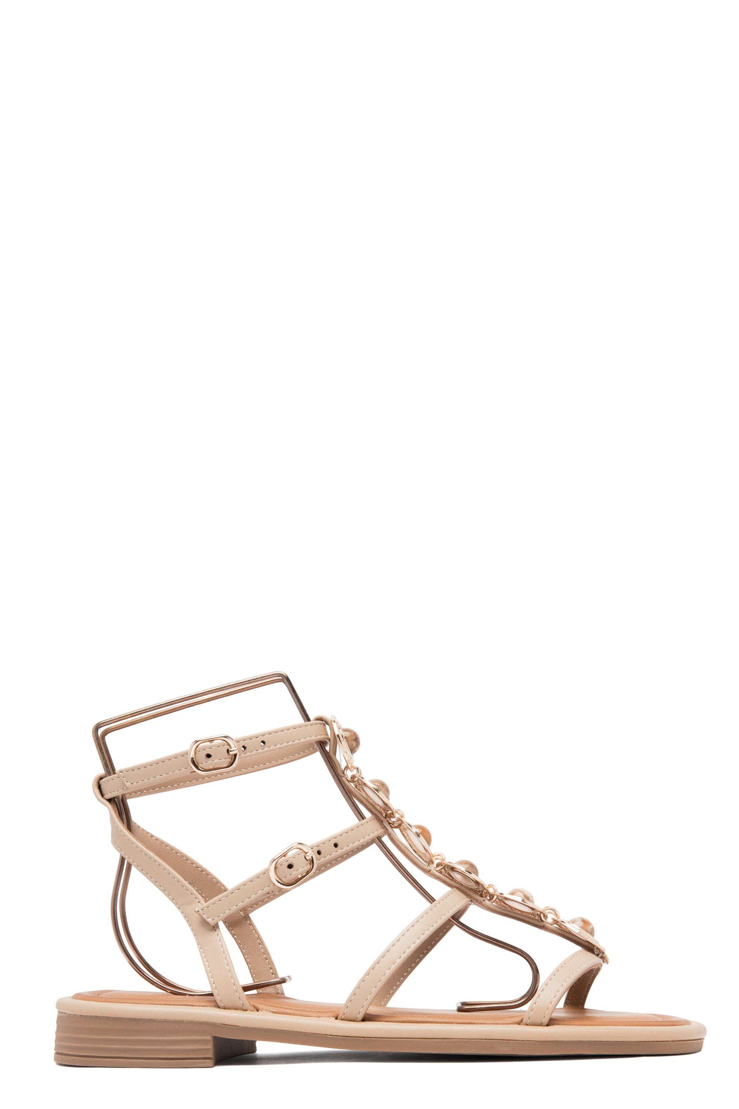 Taupe Victorine Sandals
