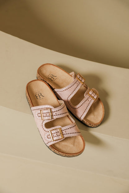 Pink Patty Slide Sandals