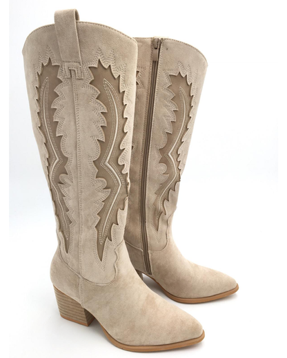 Beige Margot Boots