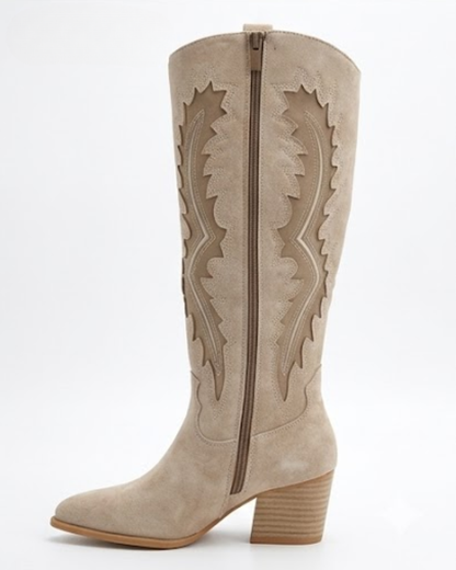 Beige Margot Boots
