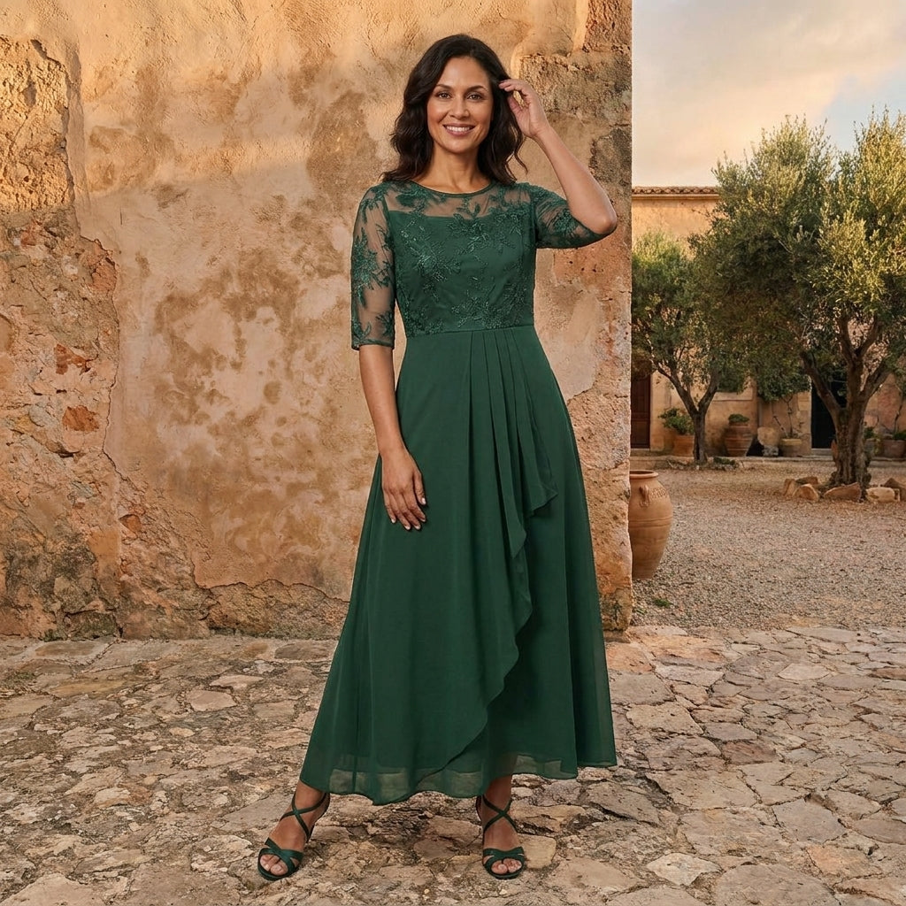 LOLA CASTELL | Élégante Robe en Gaze