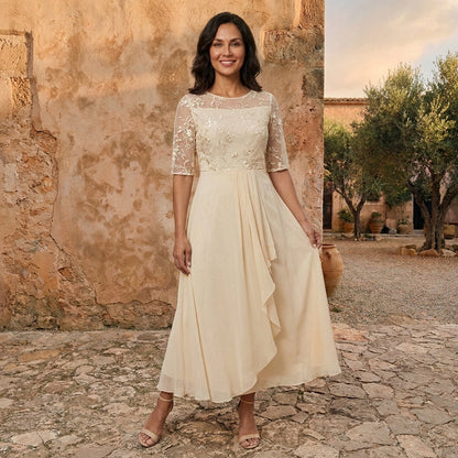 LOLA CASTELL | Élégante Robe en Gaze