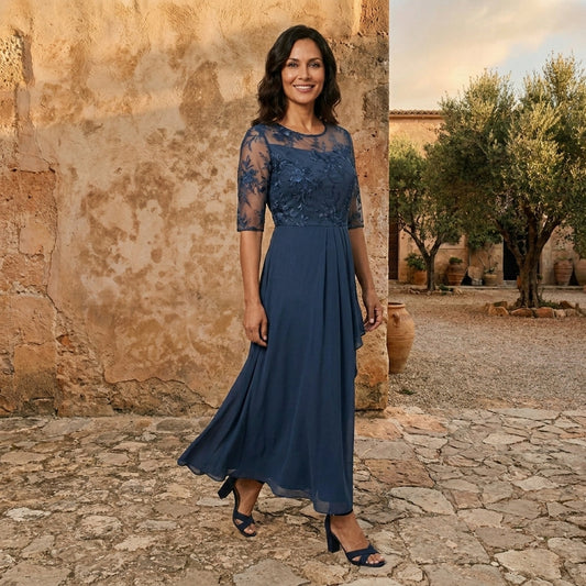 LOLA CASTELL | Élégante Robe en Gaze