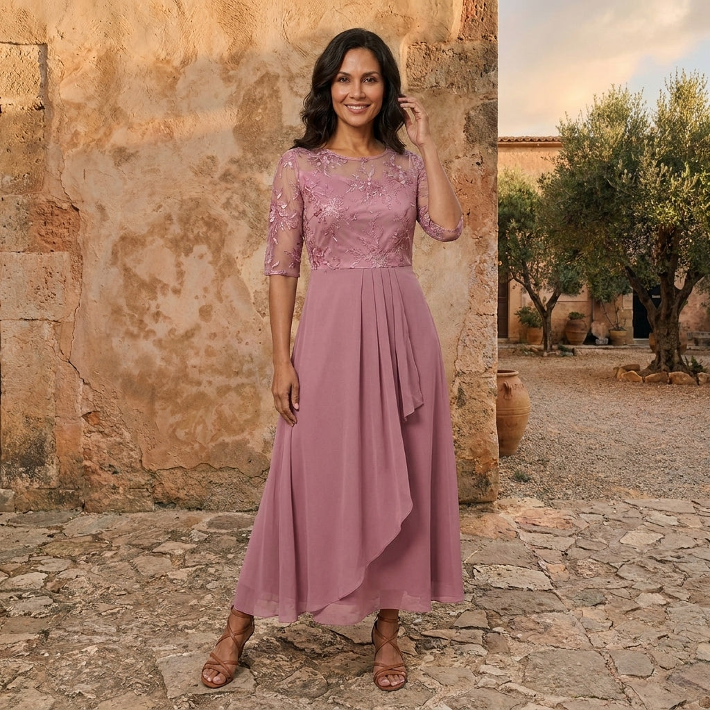 LOLA CASTELL | Élégante Robe en Gaze