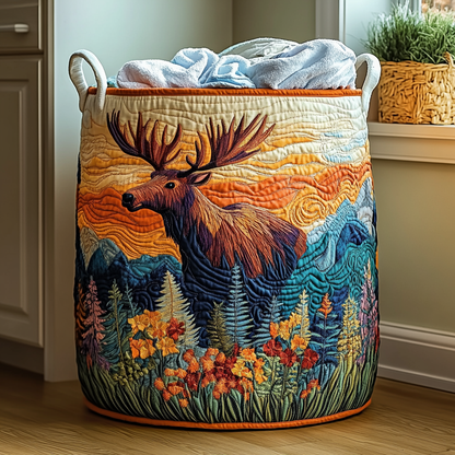 NAOMI | Panier à Linge en Style Forestier