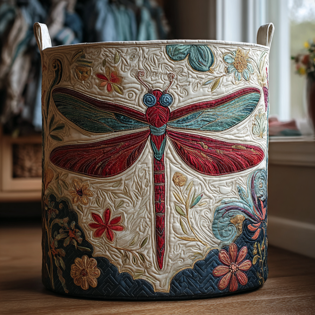 SKYE | Panier à Linge Libellule Pure