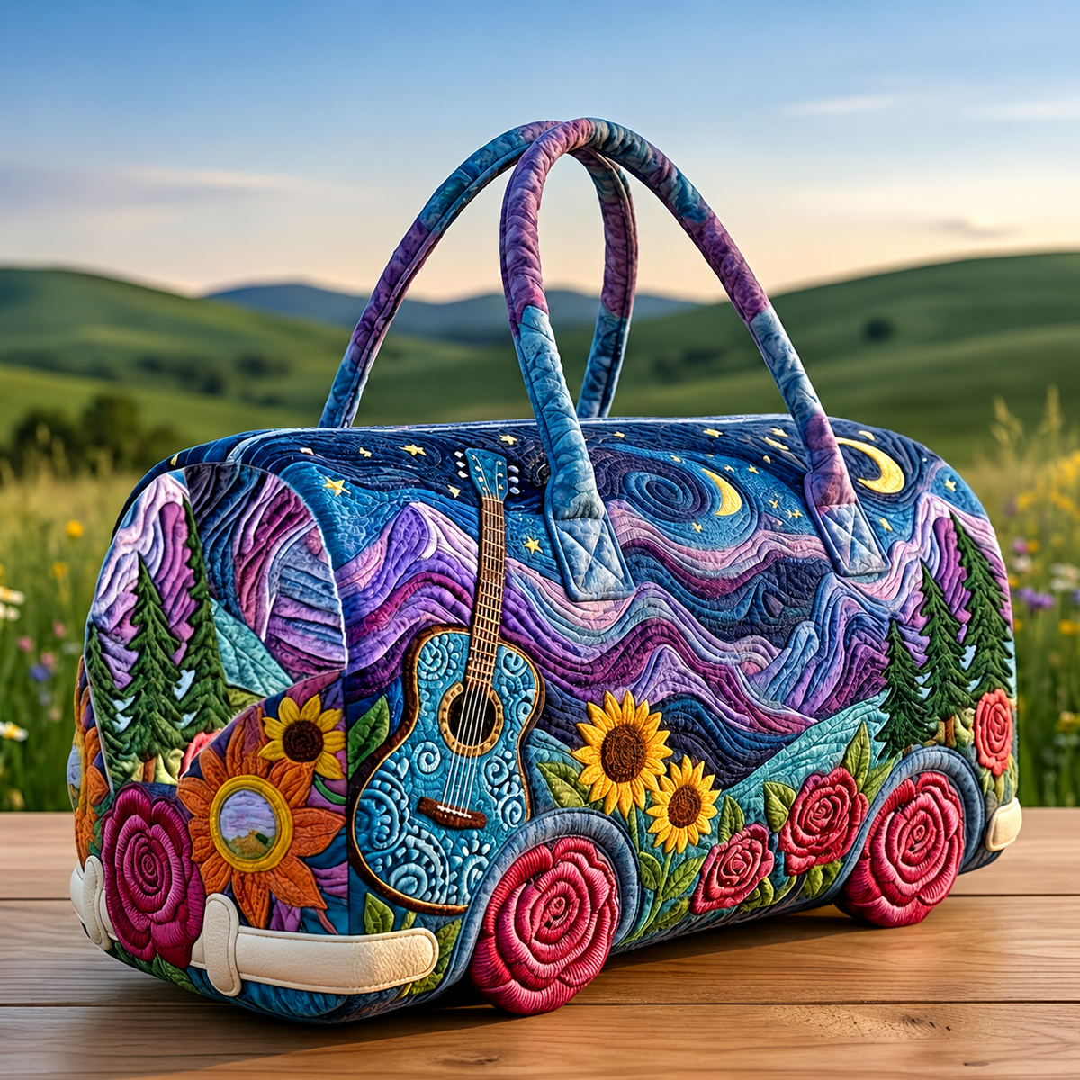 MELODYVANA | QUILTED TRAVEL BAG
