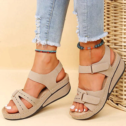 Cassandre™ | Sandales Orthopédiques Confortables avec Talon