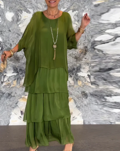 Lara – Élégante robe longue et fluide