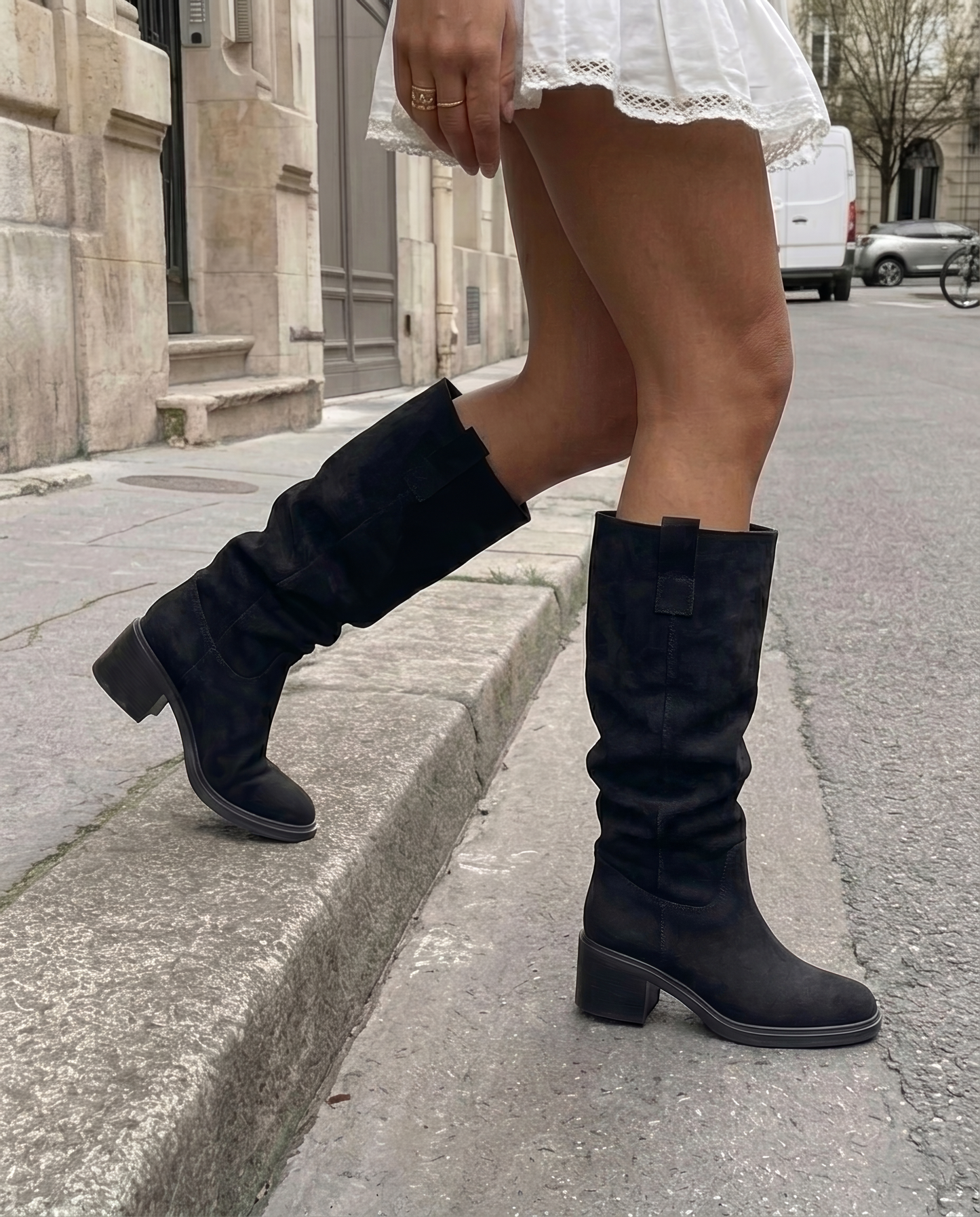Haute Noir Saar Boots