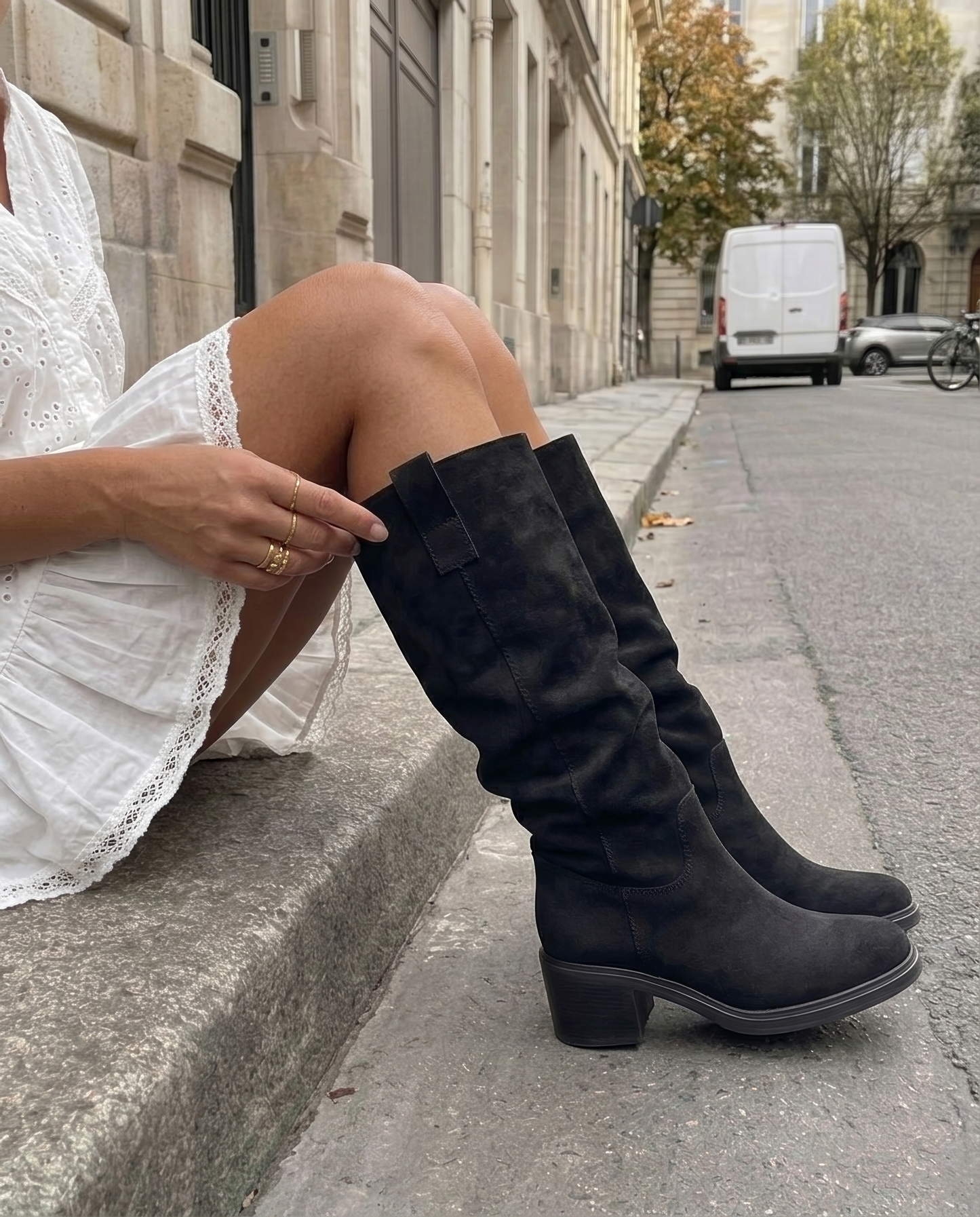 Haute Noir Saar Boots