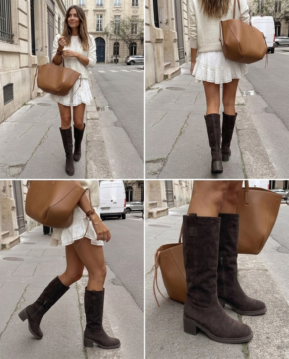Haute Marron Saar Boots