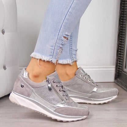 Liora | Baskets Orthopédiques Femme – Respirantes & Soutien Premium