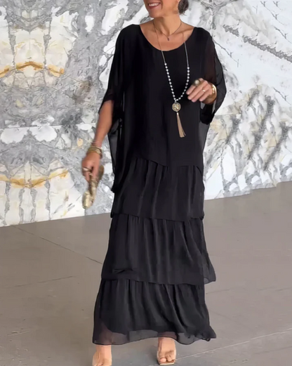 Lara – Robe longue fluide élégante