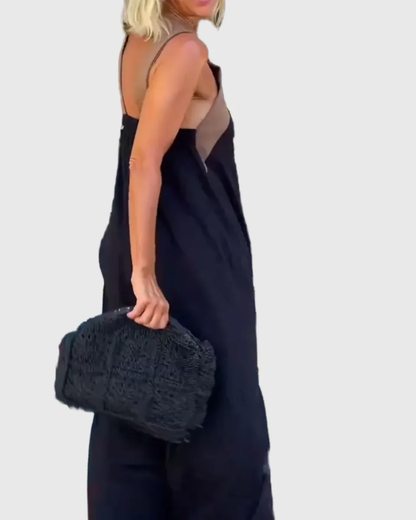 Elena | Robe Maxi Fluide Élégante