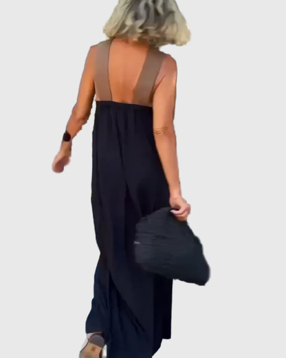 Elena | Robe Maxi Fluide et Élégante