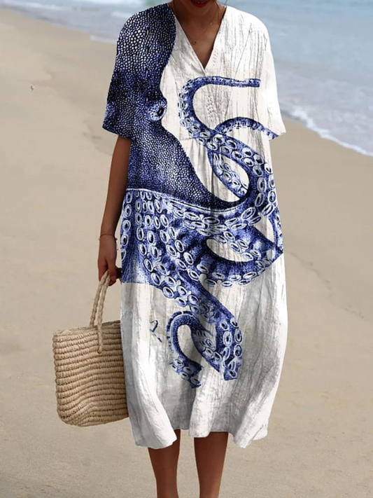 Nonna - Robe d'Été Artistique