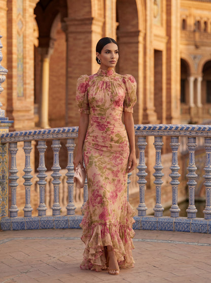 Robe Élégante Rosario en Soie