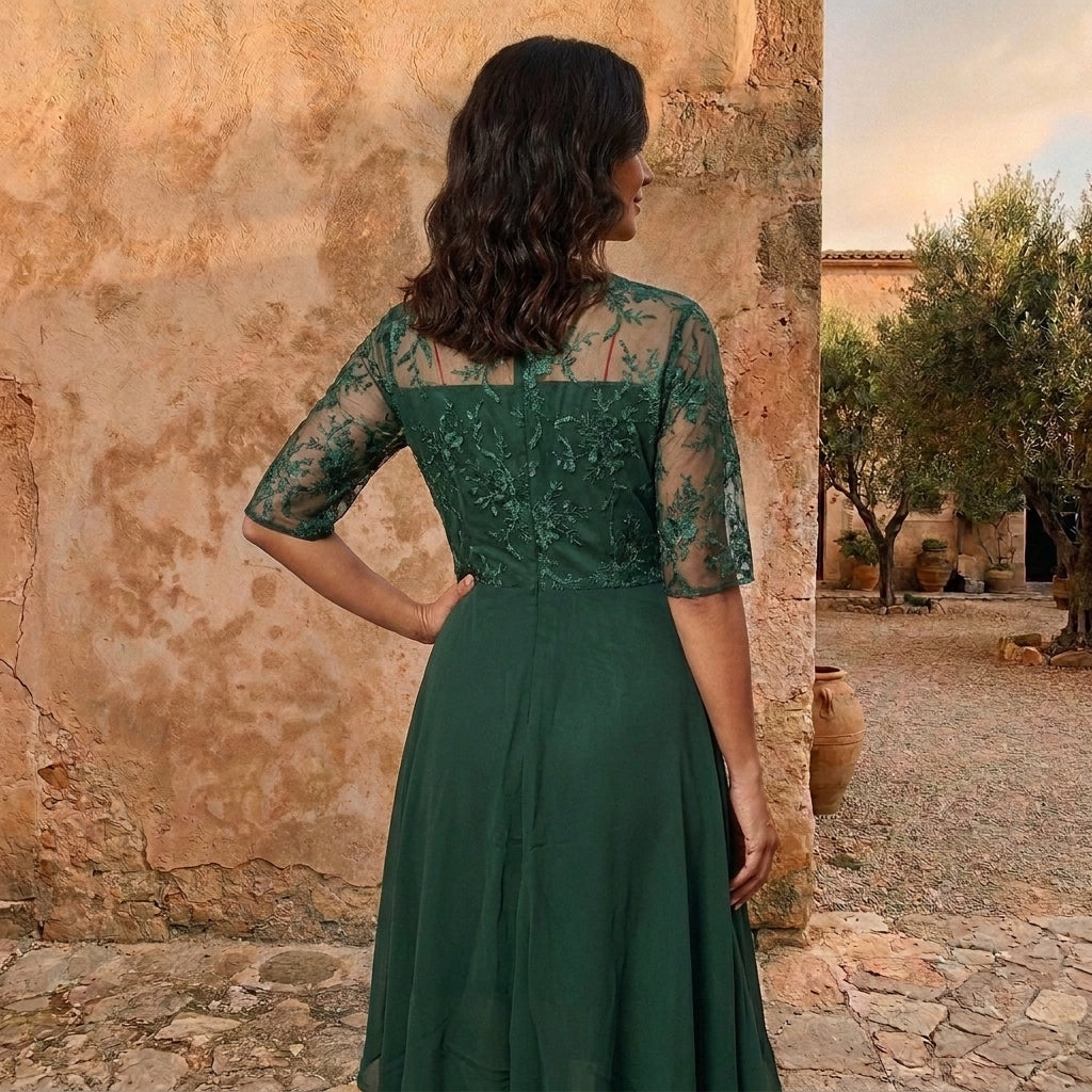 LOLA CASTELL | Élégante Robe en Gaze