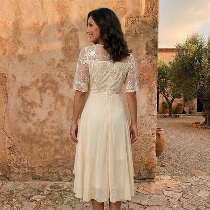 LOLA CASTELL | Élégante Robe en Gaze