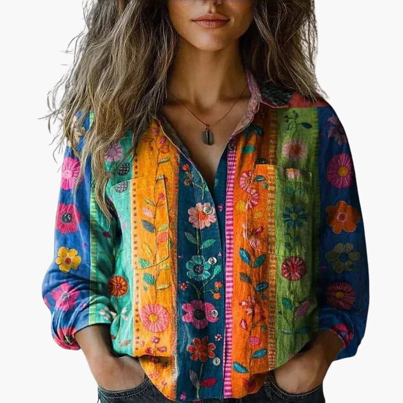 Camille – Chemise classique à boutons