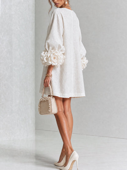 Élodie | Robe Florale Boutonnée