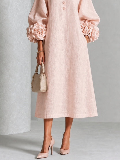 Liliana | Robe Midi à Fleurs
