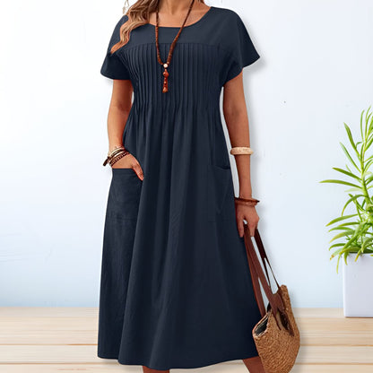 Jacqueline – Robe fluide coupe décontractée