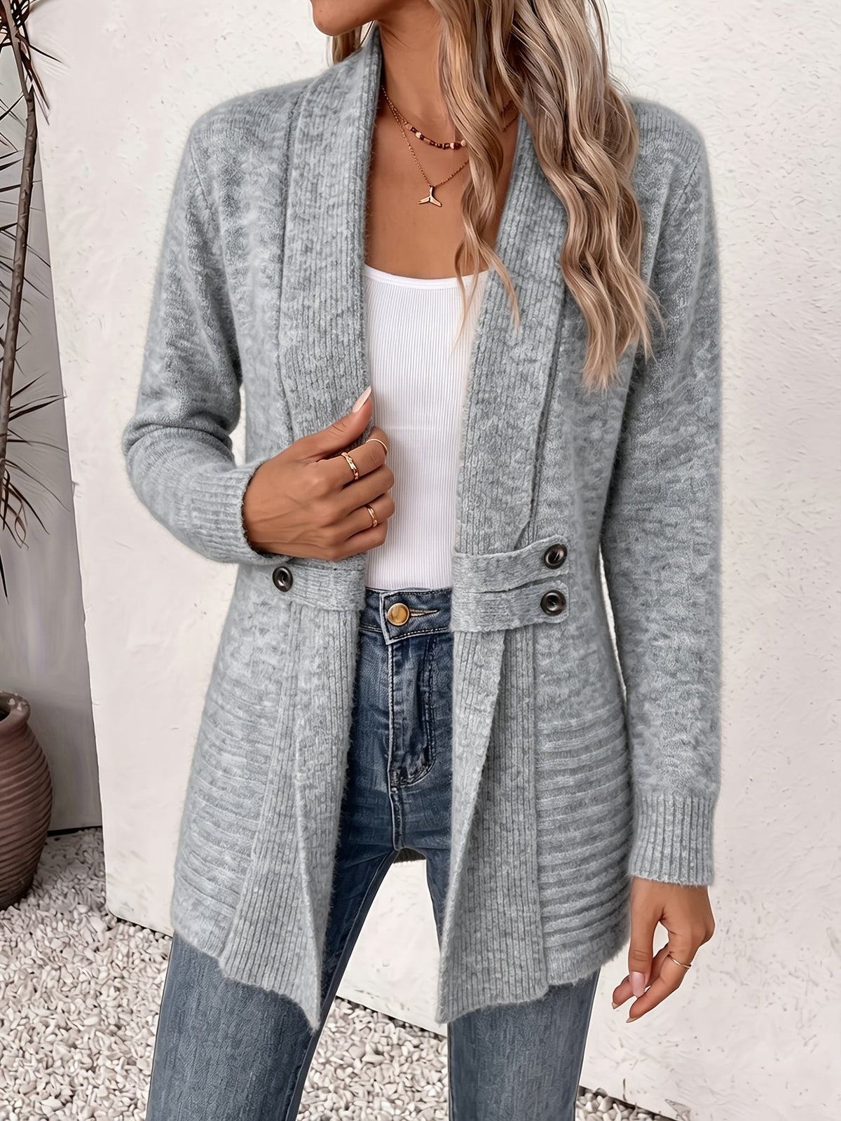 Elaya | Élégant Manteau Femme