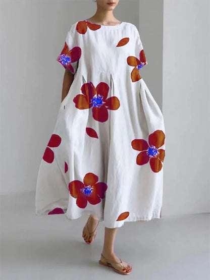 Robe estivale à motifs floraux Novi