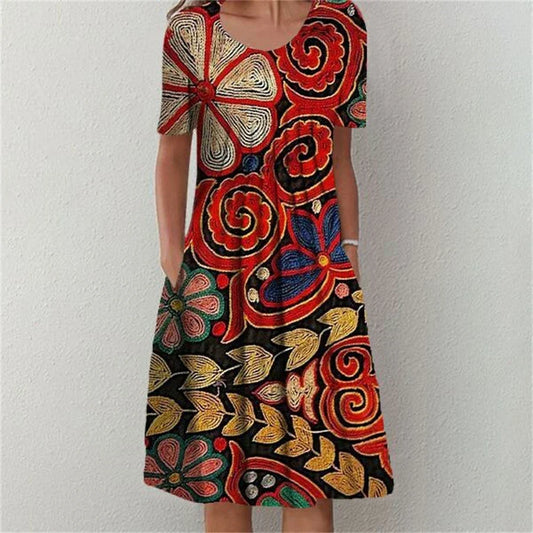 Mary - Robe Midi Élégante