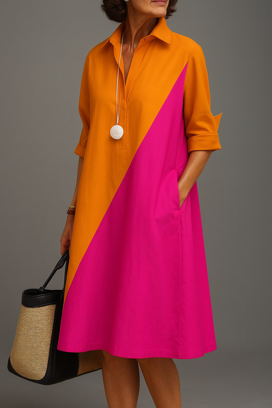 Kayla | Robe midi élégante et raffinée