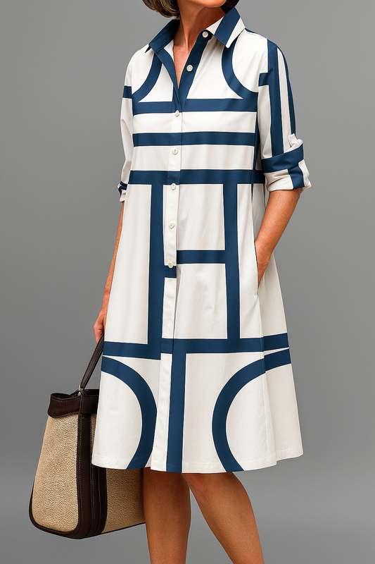 Siena | Robe midi élégante et raffinée