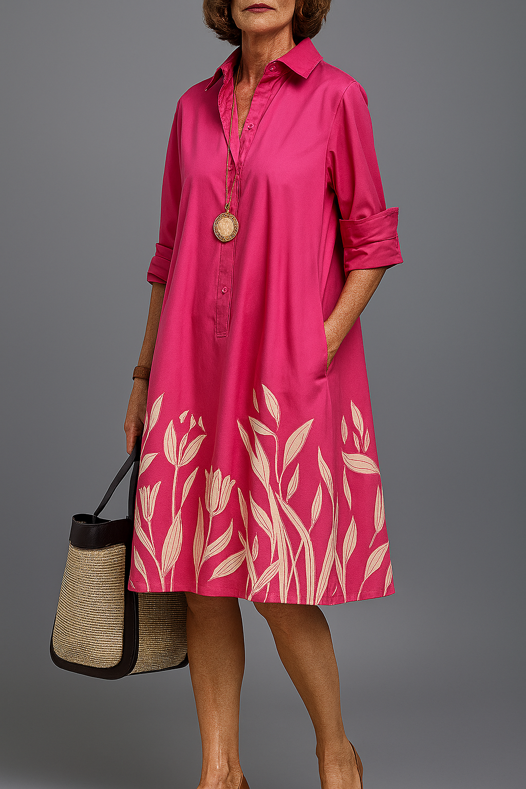 Grace | Robe midi élégante et raffinée