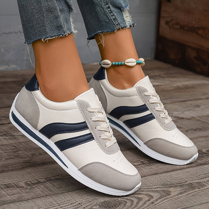 Lucienne™ — Sneakers blanches sportives élégantes confortables