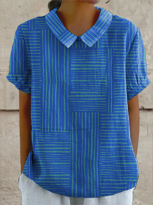 Mayah | Geometric Shirt