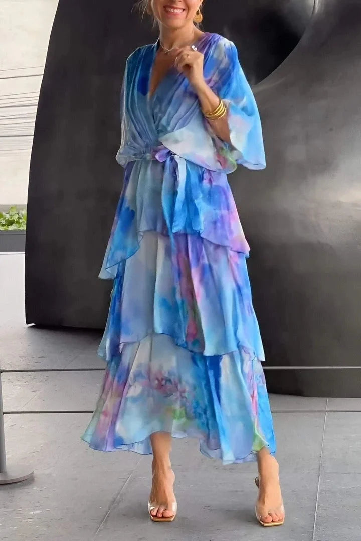 Casar – Robe en georgette élégante